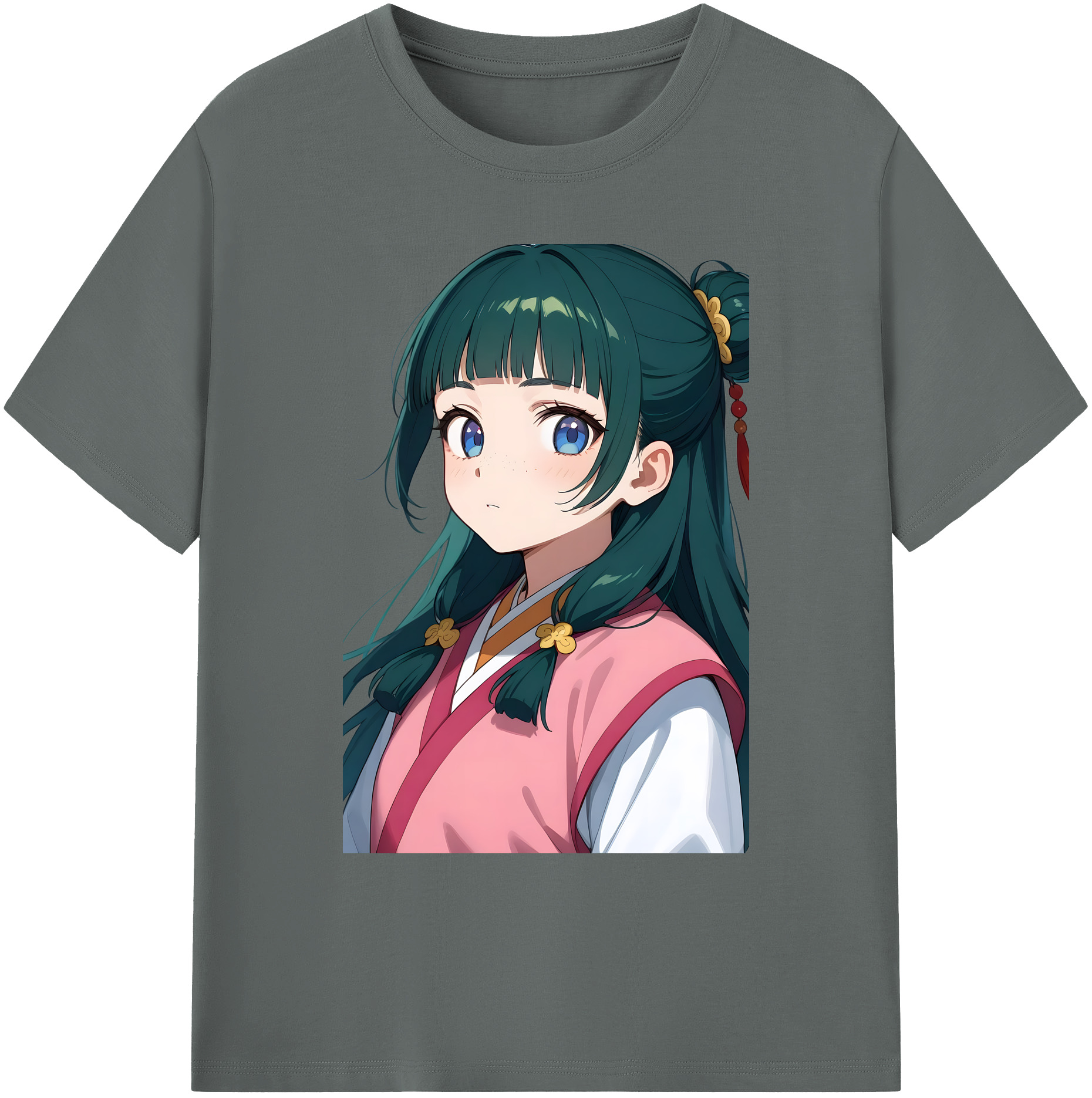 （画像用） 薬屋のひとりごと The Apothecary Diaries 綿100％ メンズ半袖Tシャツ｜肌触りやわらか＆通気性